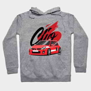 Clio V6 Phase2 Red Hoodie